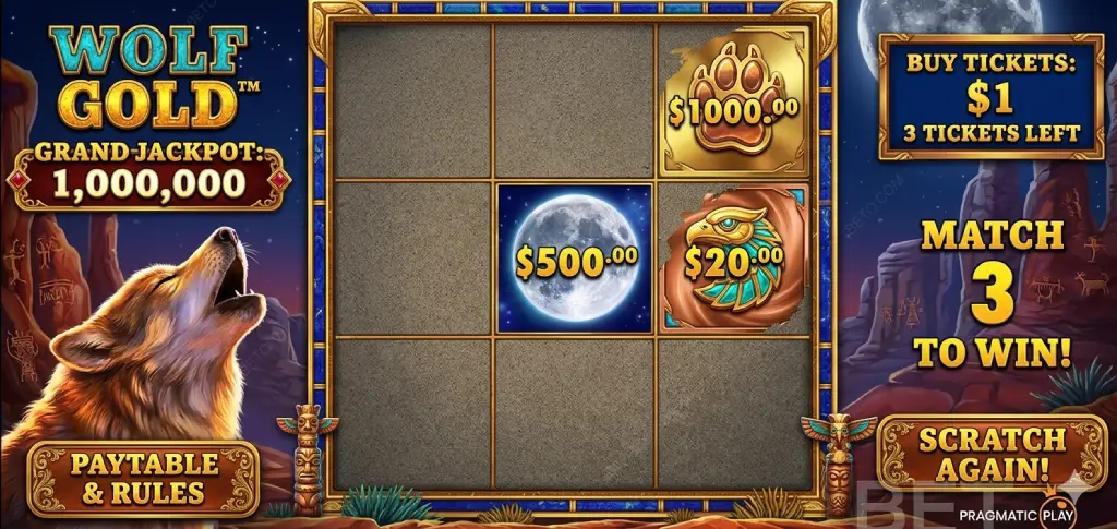 Wolf Treasure Casino Bonus